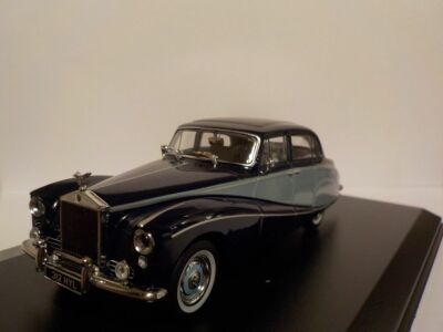 Rolls Royce Silver Cloud/Hooper Empress Two Tone Blue,  MODEL CAR 1:43 SCALE