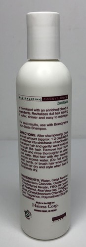 Brandywine Revitalizing Conditioner For Synthetic & Natural Hair Wigs 8 oz. New - Picture 2 of 3