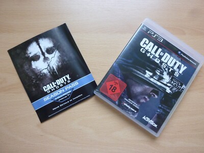 CALL OF DUTY GHOSTS Playstation PS3  OVP CIB - FSK18 - Sehr Gut - CD Sehr Gut