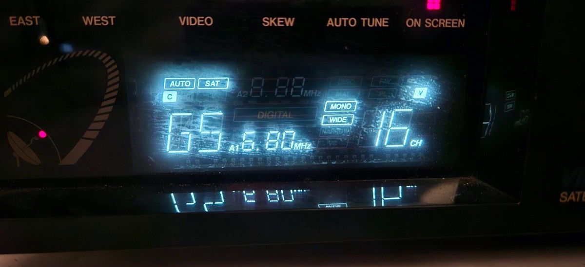 Toshiba TRX-80 Satellite Receiver Videocipher II Plus