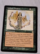 MTG 4x Holistic Wisdom Odyssey Legacy Magic the Gathering Card NM