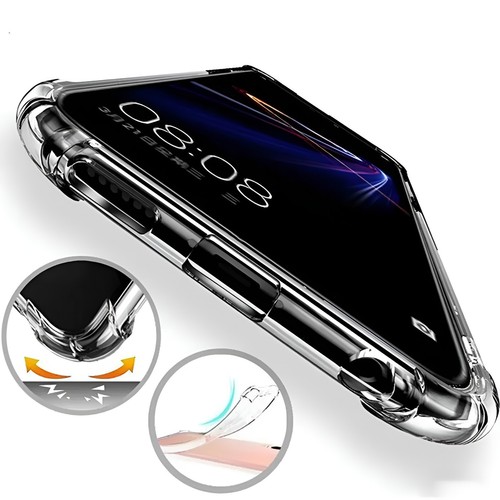 Custodia trasparente antiurto per Samsung Galaxy A7 2018 custodia telefono sottile Regno Unito - Foto 8 di 8