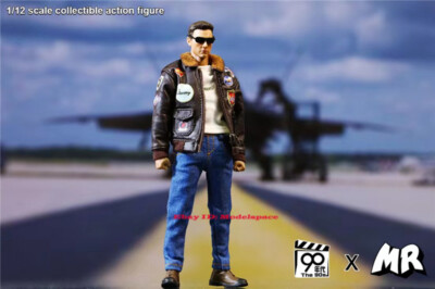 MR.FIGURE 1/12 Top Gun Pete Mitchell Tom Cruise Action Figure IN