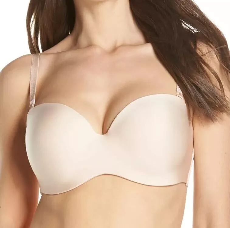 Maidenform Wireless Strapless Bra Women's ComfortGrip Convertible SE0015