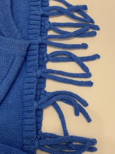 Lilly Pulitzer GIRLS Mini Ramona Caftan Sweater Coastal Blue Size SMALL (4-5) - Picture 3 of 6