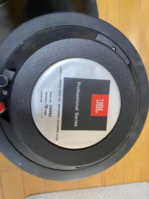 JBL 2445J 16ohm/2380A ぺア JBL 2445J 16ohm/2380A Pair Speaker Basic operation confirmed