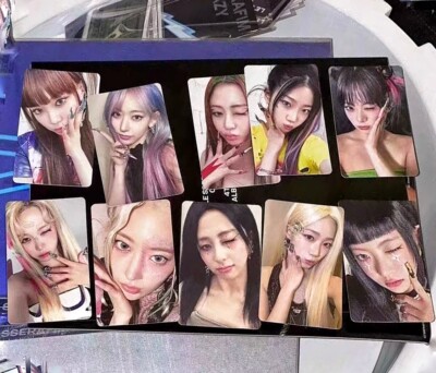 LE SSERAFIM ALBUM CRAZY BALACLAVA POB PHOTOCARD EVENT OFFICIAL
