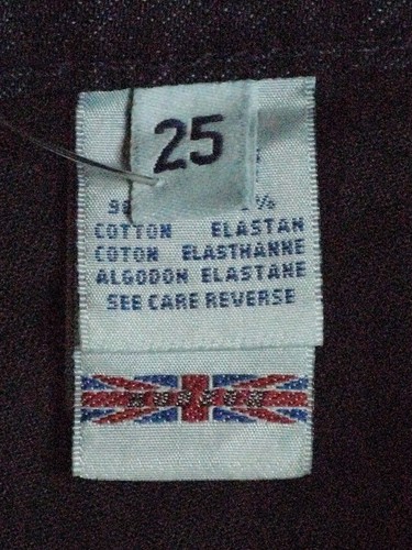 Pantalones de mezclilla Hudson para mujer talla 25 azul oscuro con elásticos + solapas L32.5 - Imagen 8 de 11