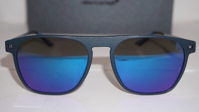 McLaren New Sunglasses Aviator Blue Silver Blue Mirror MLOP98S03 C03 54 17  145