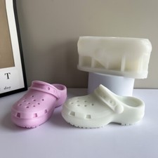 Sandal Candle Silicone Mold Slipper Shoe Resin Plaster Wax Art Candles DIY Mould
