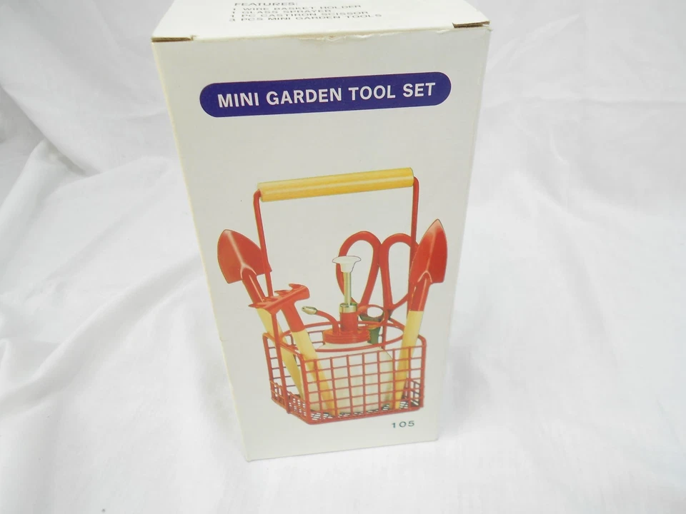 JUEGO DE HERRAMIENTAS DE JARDÍN MINI POWELL, Nº 105, USADO Foto 4 de 4