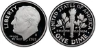 2021 S 90% Silver Roosevelt Dime Deep Cameo Gem Proof