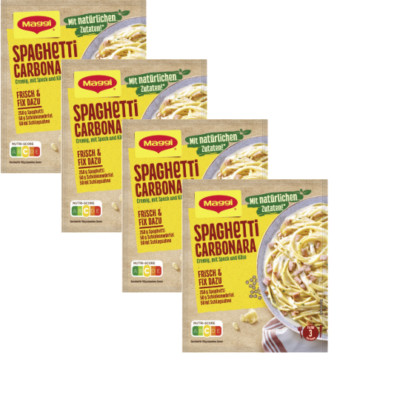 Maggi Fix Spaghetti CARBONARA seasoning packet 4ct./12 servings FREE SHIP