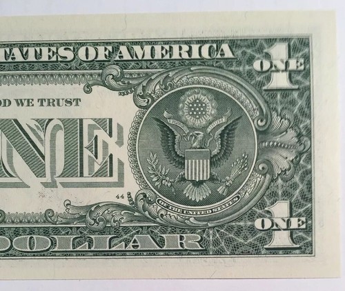 Uncirculated 2006 $1.00 FRN FANCY BINARY SERIAL NUMBER L71771117G - Imagen 7 de 7