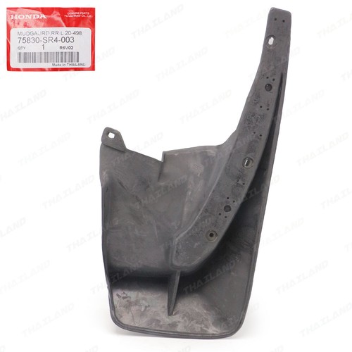 For Honda Civic Sedan 1992 - '95 Rear Lh Mud Flap Splash Guard - Picture 7 of 8