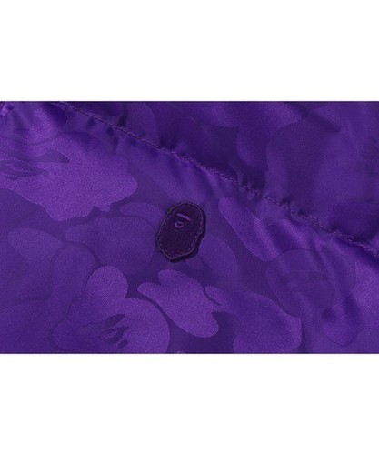 A BATHING APE SOLID CAMO JACQUARD DOWN JACKET Kawada Feather 1K80144001 JAPAN - Picture 20 of 23