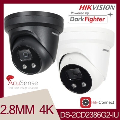 Hikvision 8MP DS-2CD2386G2-IU DarkFighter Integriertes Mikrofon AcuSense Kamera