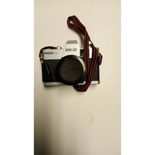 Vintage Photoflex MX-35 Fixed Lens 35mm Film Camera Black Strap Original Case