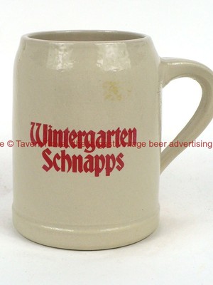 WINTERGARDEN SCHNAPPS Franz Stöber 5 inch Half Liter Stein Tavern Trove | eBay
