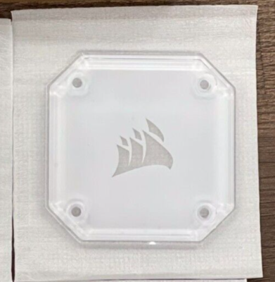 Corsair iCUE H100i H115i H150i Elite Capellix Block Cover Corsair iCUE H100i H115i H150i Elite Capellix Block Cover