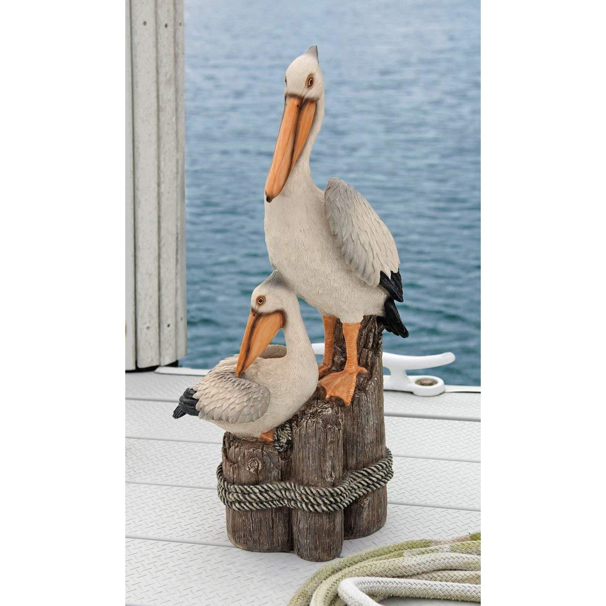 Pelican Garden Statue Bird Lawn Decor House Vacation Home Dock