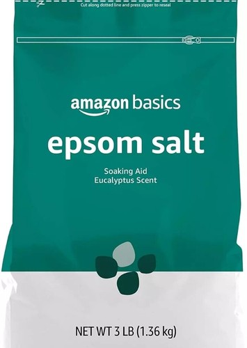 Epsom Salt Soaking Aid, Eucalyptus Scented, 3 Pound ....169