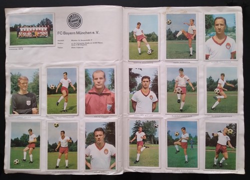 Bergmann 1965/66 Beckenbauer Müller Netzer Vogts original complete all Rookies! - Bild 18 von 24