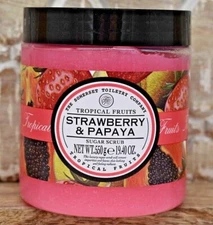THE SOMERSET TOILETRY COMPANY Strawberry & Papaya Sugar Scrub