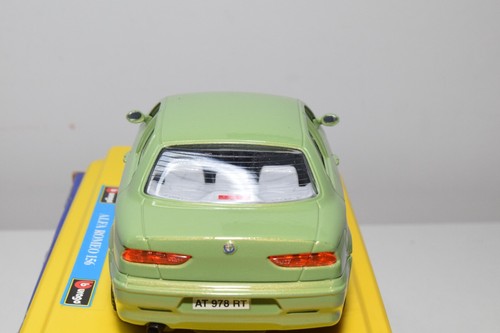 B63 1:24 BBURAGO BURAGO 0108 108 ALFA ROMEO 156 MET. VERDE SIN USAR, EN CAJA ... - Imagen 11 de 17