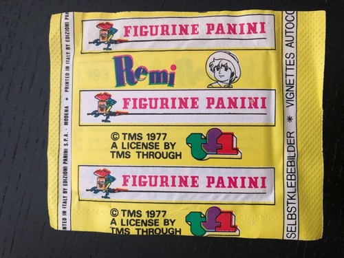 BUSTINA FIGURINE REMI PIENA NEW FULL PANINI 1977 VERSIONE GIALLA RARA - Foto 2 di 2