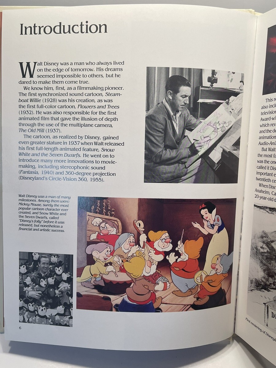 Vintage Walt Disney World 20 Magical Years Hardcover Souvenir Book