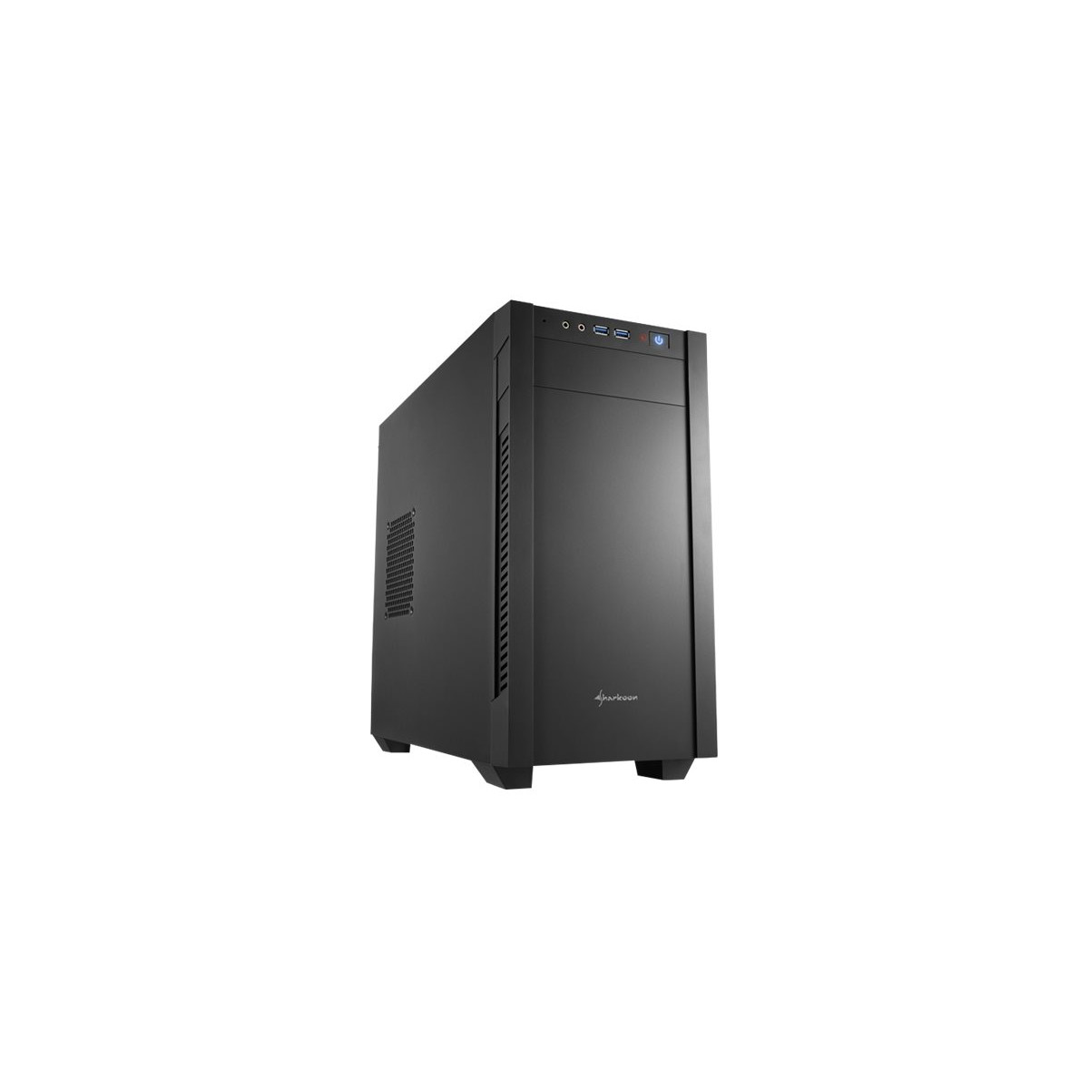 Sharkoon S1000 micro ATX Tower Gehäuse schwarz ohne Netzteil