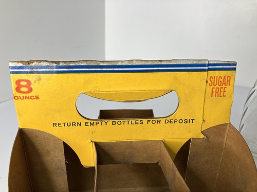 Vintage DIET PEPSI 6 Pack Soda Sugar Free Bottles in Cardboard Carriers ~ RARE - Picture 11 of 17