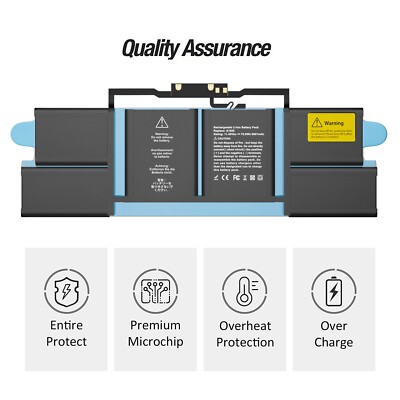 A1820 Battery For Apple MacBook Pro 15 inch A1707 Touch Bar Late 2016 Mid 2017