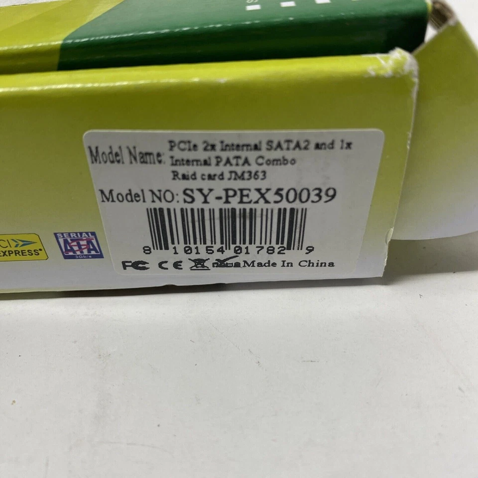 iocrest sy-pex50039 pcie 2x raid card - Image 2 of 3