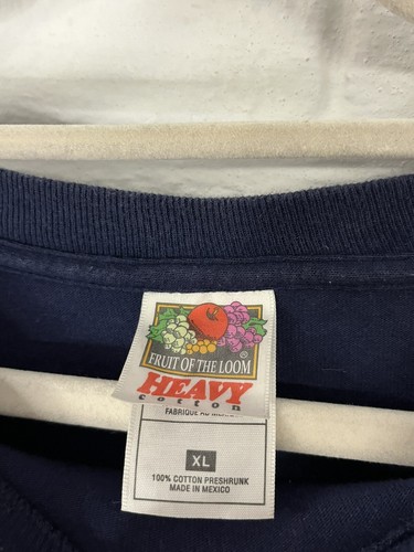 VINTAGE Deep Blue Sea Shirt Herren XL Navy Blau Promo Movie Tee 1999 - Bild 3 von 3