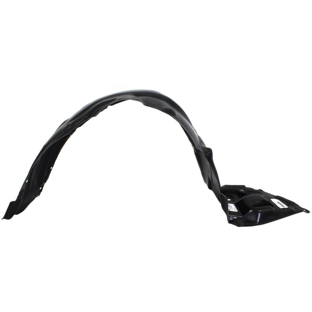 Front Driver Side Fender Liner With Clips For 2009-2014 Toyota Matrix - Black Plastic Splash Guard