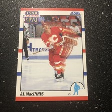 Al MacInnis 1990 Score Hockey All-Star First Team #314 NHL Calgary Flames