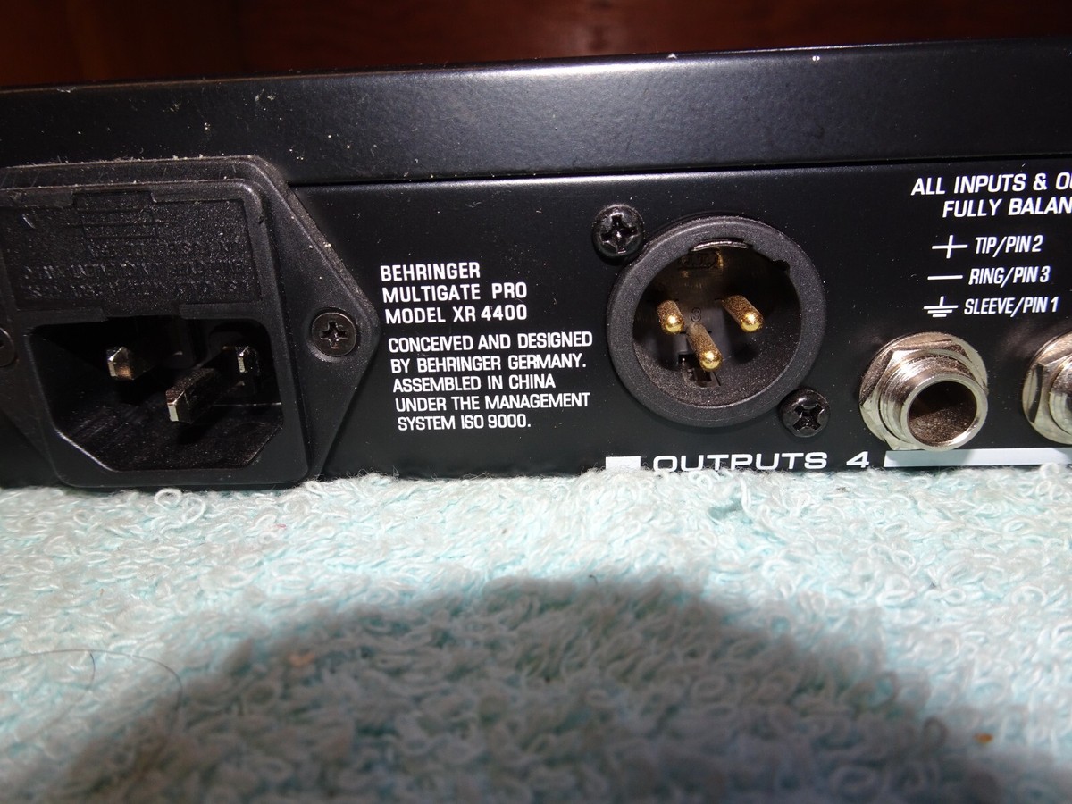 ギター MULTIGATE PRO XR4400 BEHRINGER MULTIGATE PRO XR4400 4-Chan Audio Interactive Quad