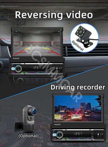 Android 13 1Din Car Radio GPS WIFI Bluetooth FM For Apple CarPlay Android Auto - Picture 11 of 24