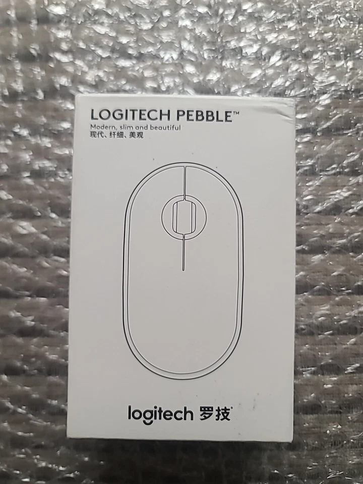 MOUSE USB OPTICAL Logitech Pebble ROSE/PINK LOGITECH New 910- 005575 QUIET - Image 3 of 4