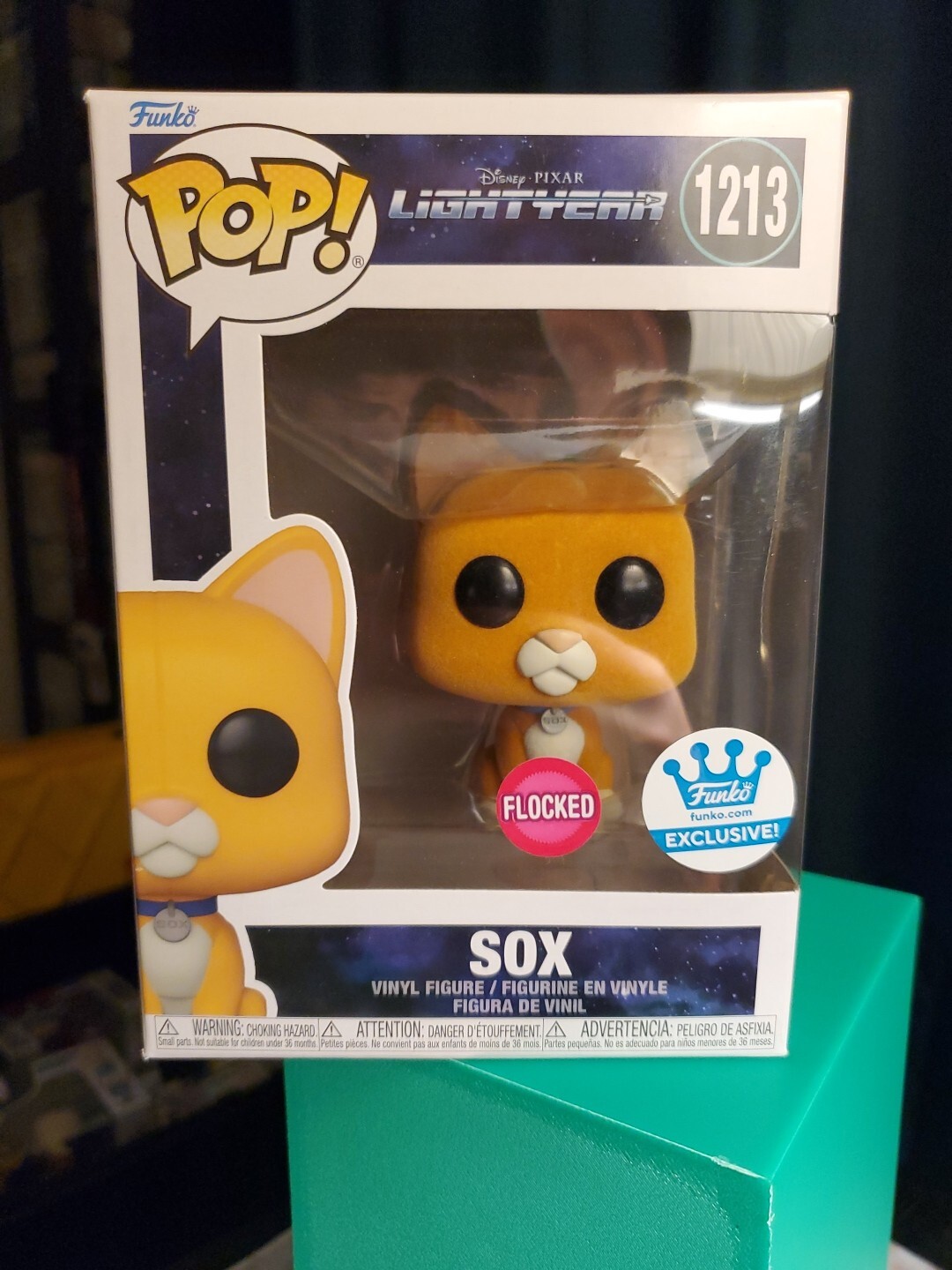 Funko Pop! Vinyl: Pixar - Sox (Flocked) - Funko (Exclusive)