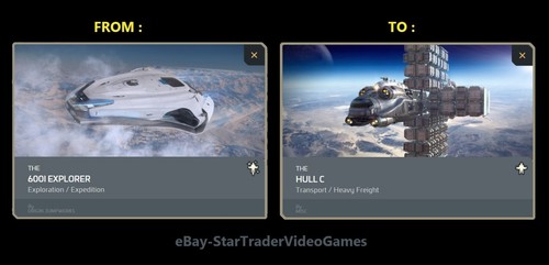 STAR CITIZEN - SHIP UPGRADE TO HULL C - CCU SELECTION - Picture 2 of 14