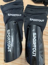 Soccer Shin guards youth with socks - Black