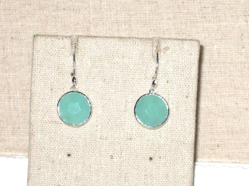 Pendientes colgantes Stella & Dot Isla Aqua - ¡Nuevos en tarjeta! - Imagen 2 de 2