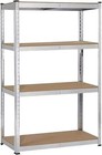 Garage Shelving Units 4 Tier Heavy Duty Metal Storage Racking Shelf -90x45x180cm
