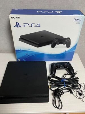 Sony PlayStation 4 PS4 Slim 500GB CUH-2000AB01 Jet Black Sony PlayStation 4 PS4 Slim 500GB CUH-2000AB01 Jet Black