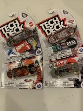 Tech Deck Boards *ULTRA RARE* Lot of 4 - HOPPS, Real, Finesse, Flip, Pro edition