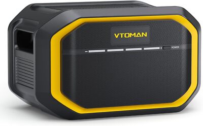 VTOMAN Extra Akku 1548Wh, LiFePO4 Backup Erweiterungsakku für Flashspeed 1500 DE