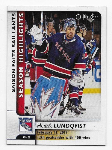 17/18 O-PEE-CHEE HIGHLIGHTS/TEAM CHECKLISTS/LEADERS (#551-600) U-Pick From List - Picture 10 of 51